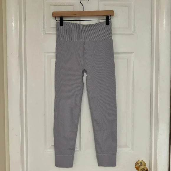 NWT Madewell MWL Seamless Ribbed Legging in Faded Lavender - Picture 1 of 9